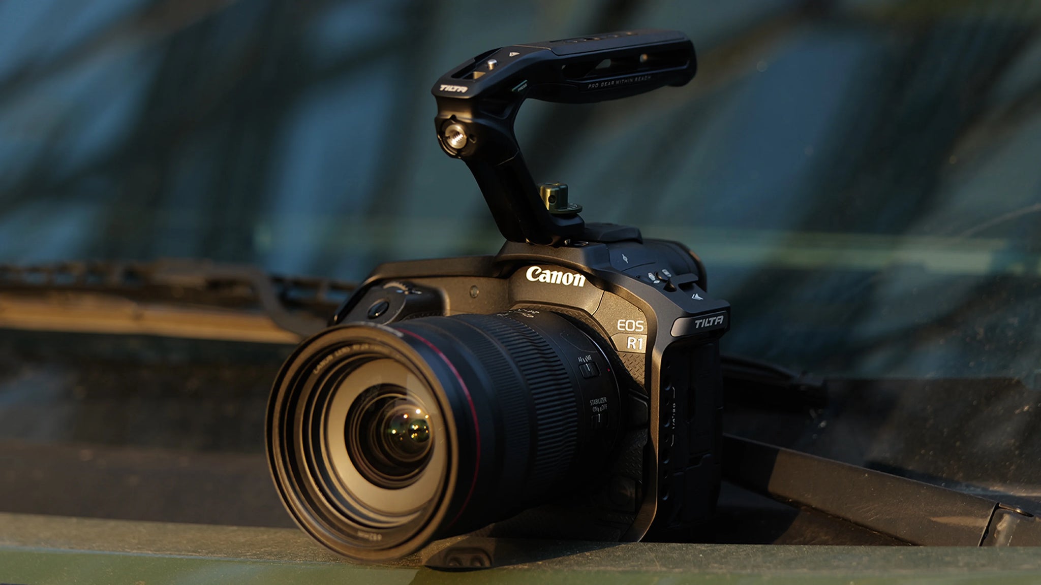 Camera Cage for Canon R1 Base Kit – Black