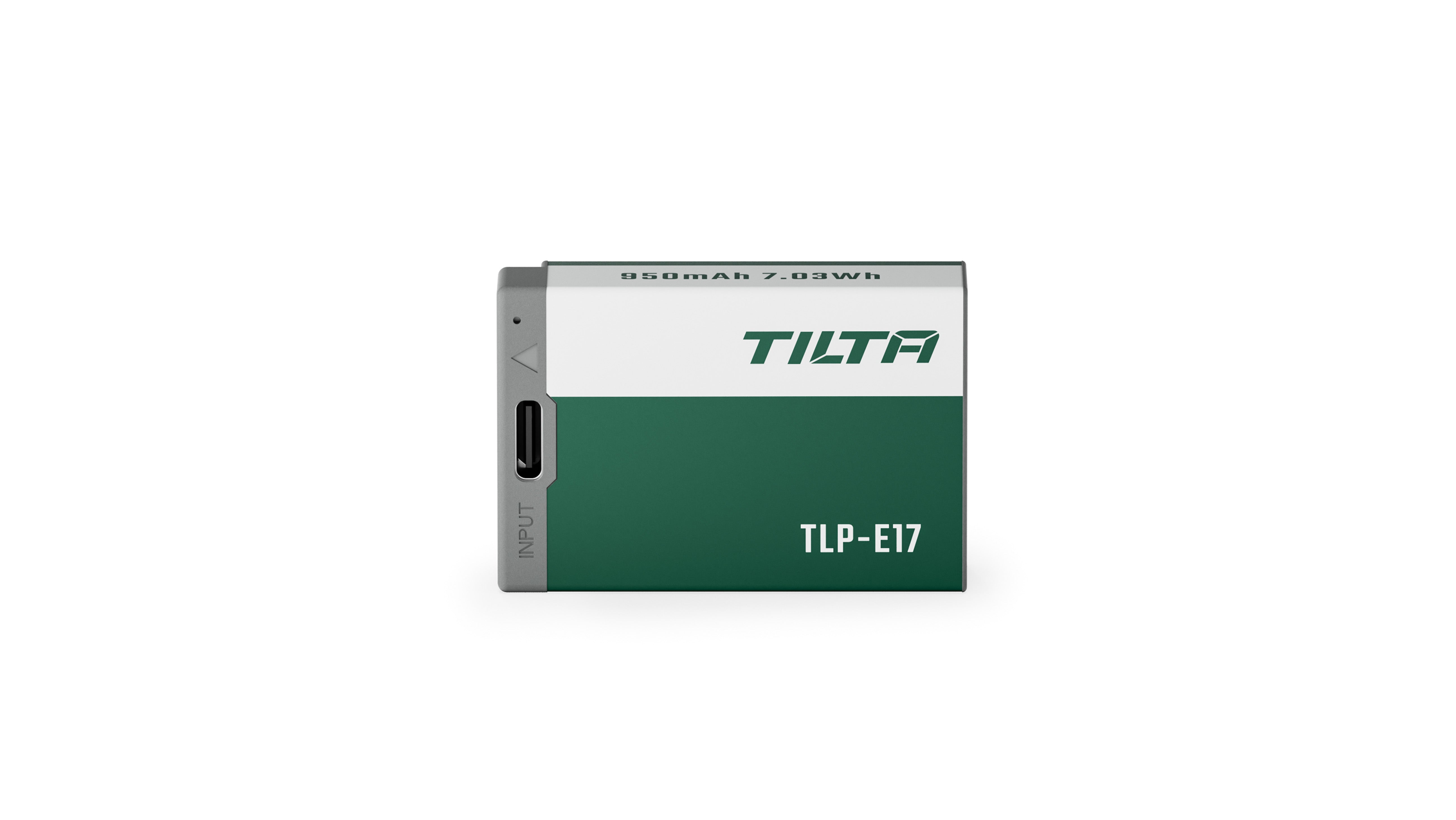 Batterie Tilta LP-E17 avec entrée USB-C (950 mAh)