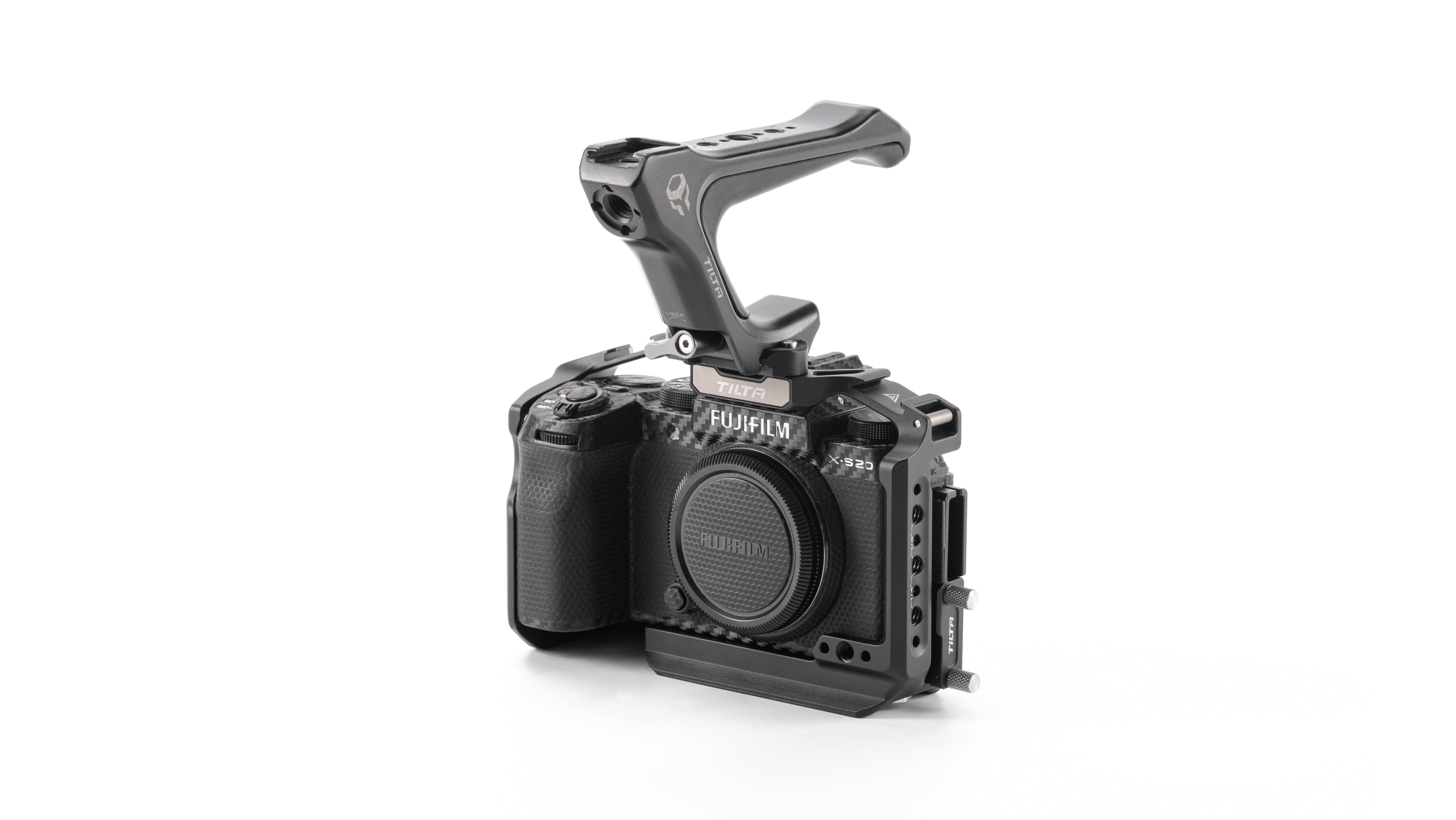 Kamerakäfig für Fujifilm X-S20 Basic Kit - Schwarz