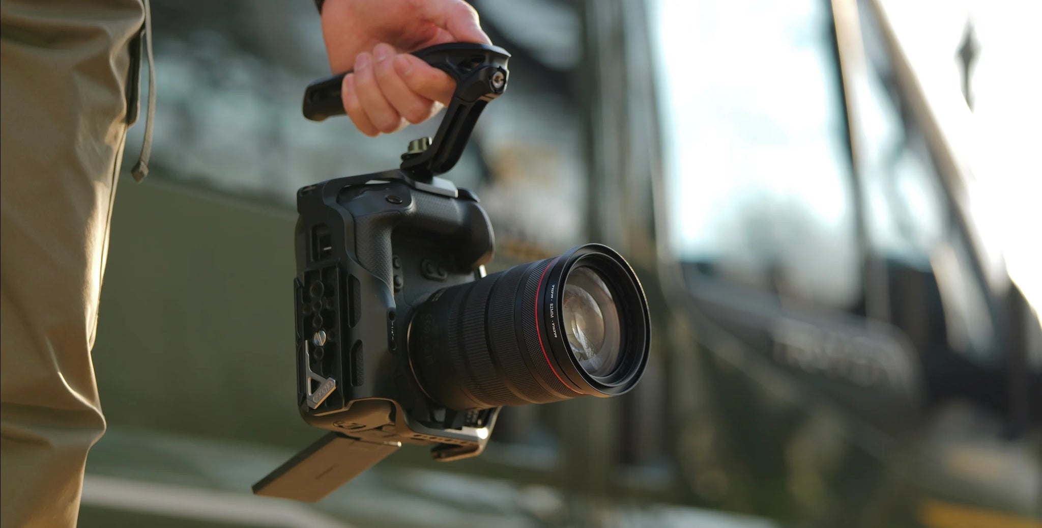 Camera Cage for Canon R1 Base Kit – Black