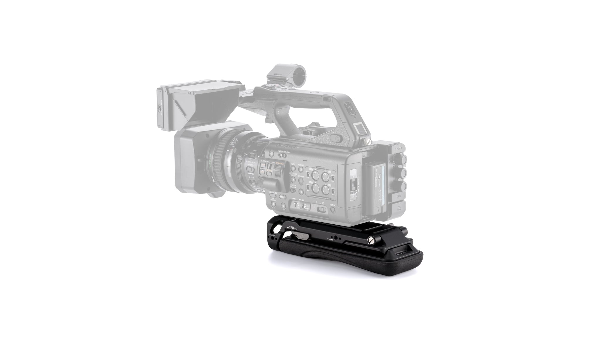 Base de Almohadilla de Hombro Extensible Tilta para Videocámaras – Negro