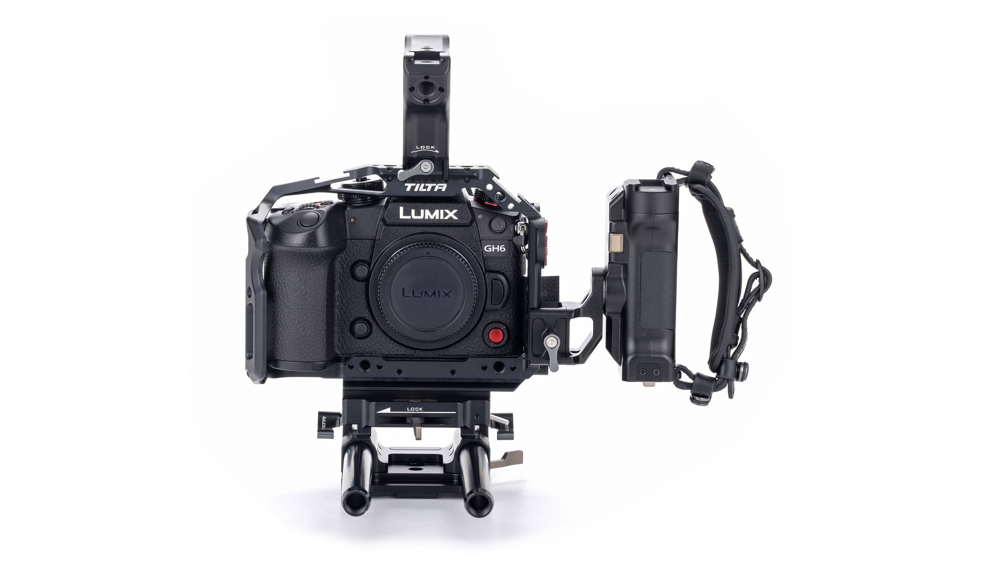 Kamerakäfig für Panasonic GH6 Pro Kit – Schwarz