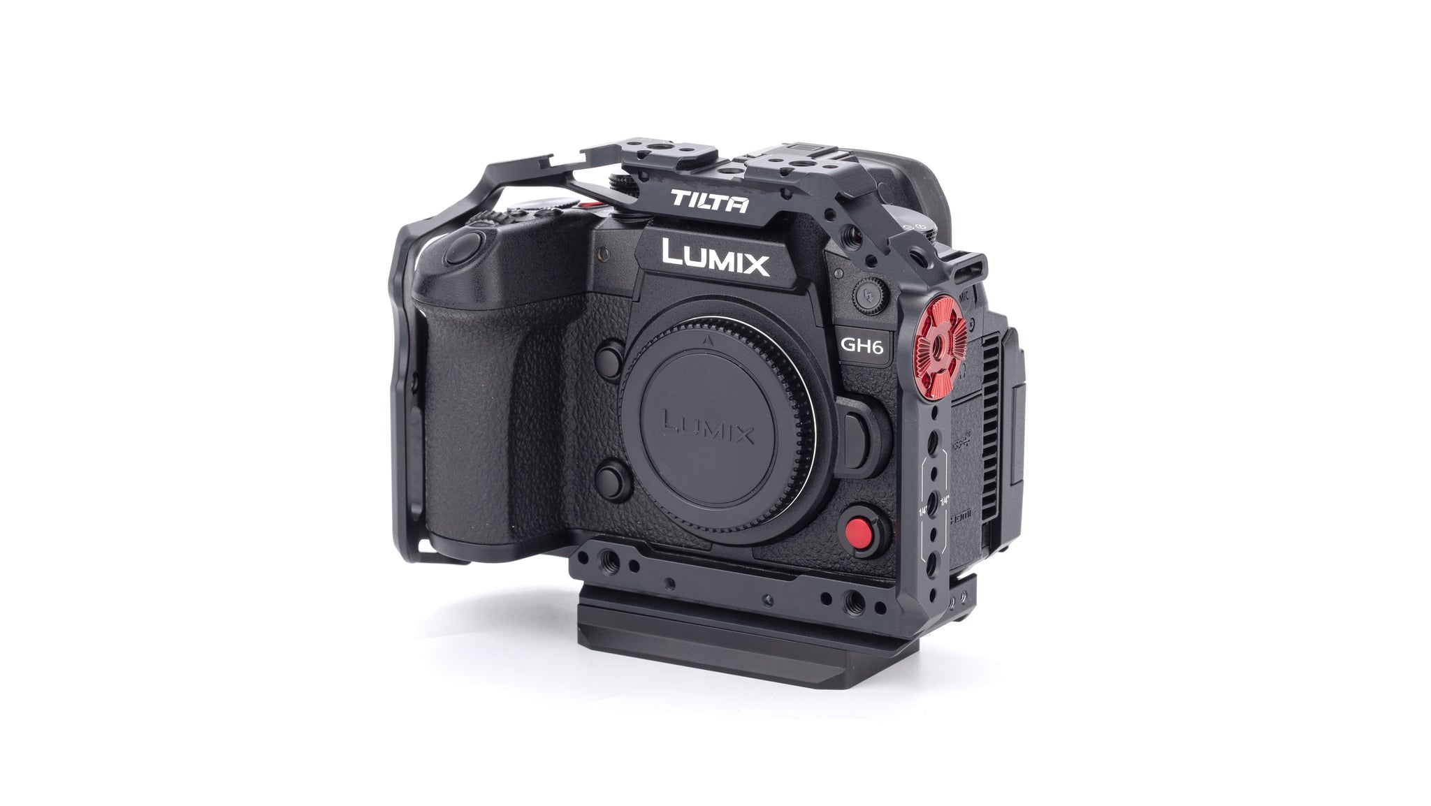 Vollständiger Kamerakäfig für Panasonic GH6 - Schwarz