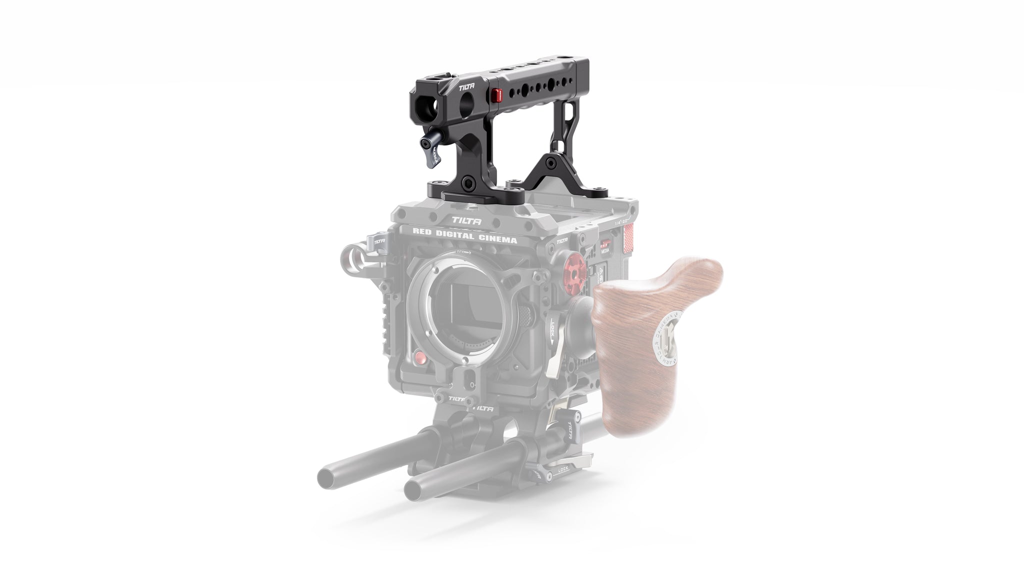 Mango superior plegable para RED KOMODO-X - Negro