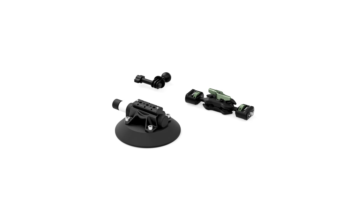 Universal Action Camera Suction Cup (4.5") Mounting Kit