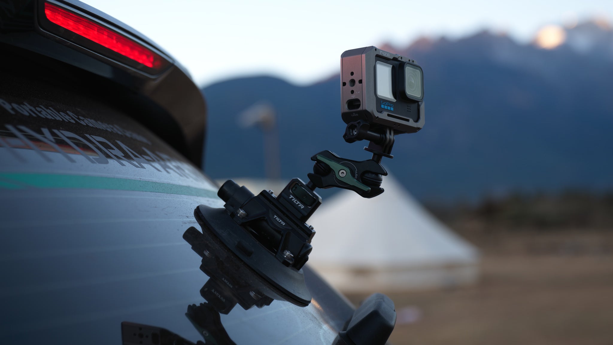 Universal Action Camera Suction Cup (4.5") Mounting Kit