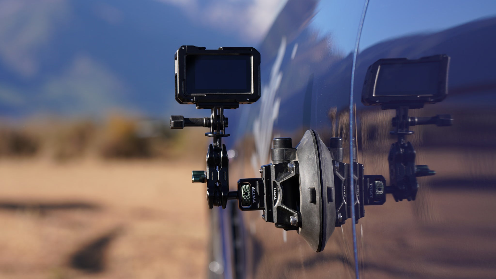 Universal Action Camera Suction Cup (4.5") Mounting Kit
