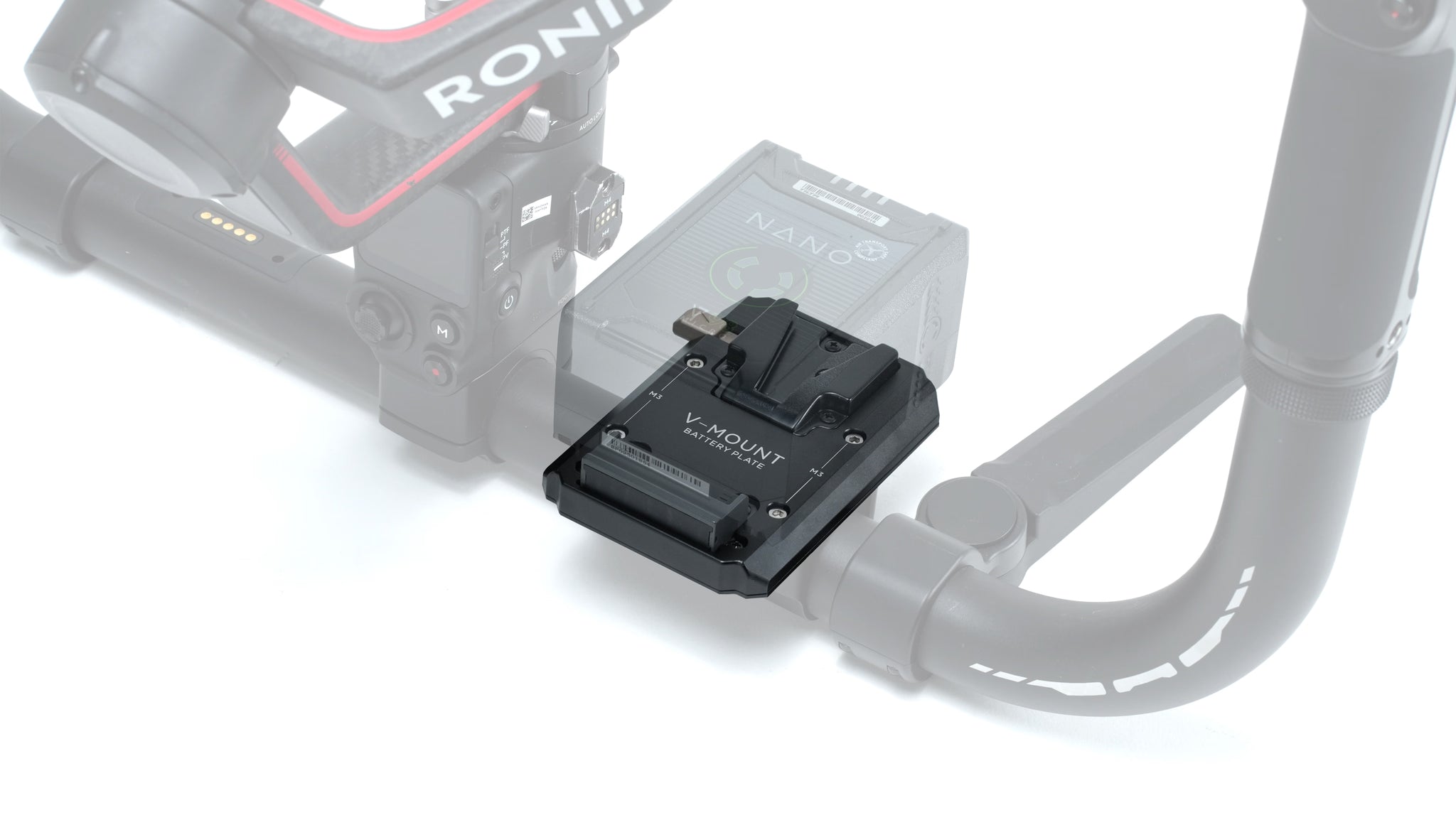 V-Mount-Akkuplatte für Ring Grip