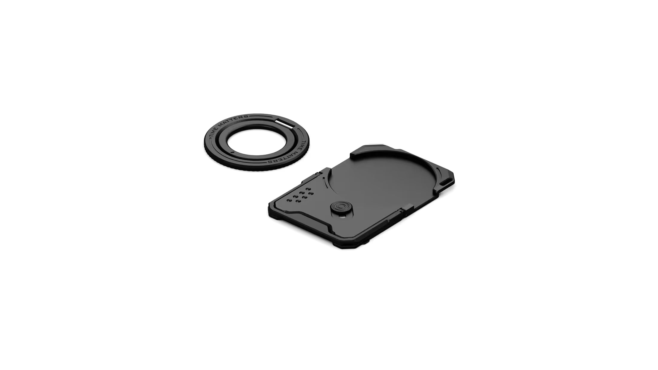 Plaque arrière magnétique multifonctionnelle Khronos pour iPhone 17 Pro/Pro Max