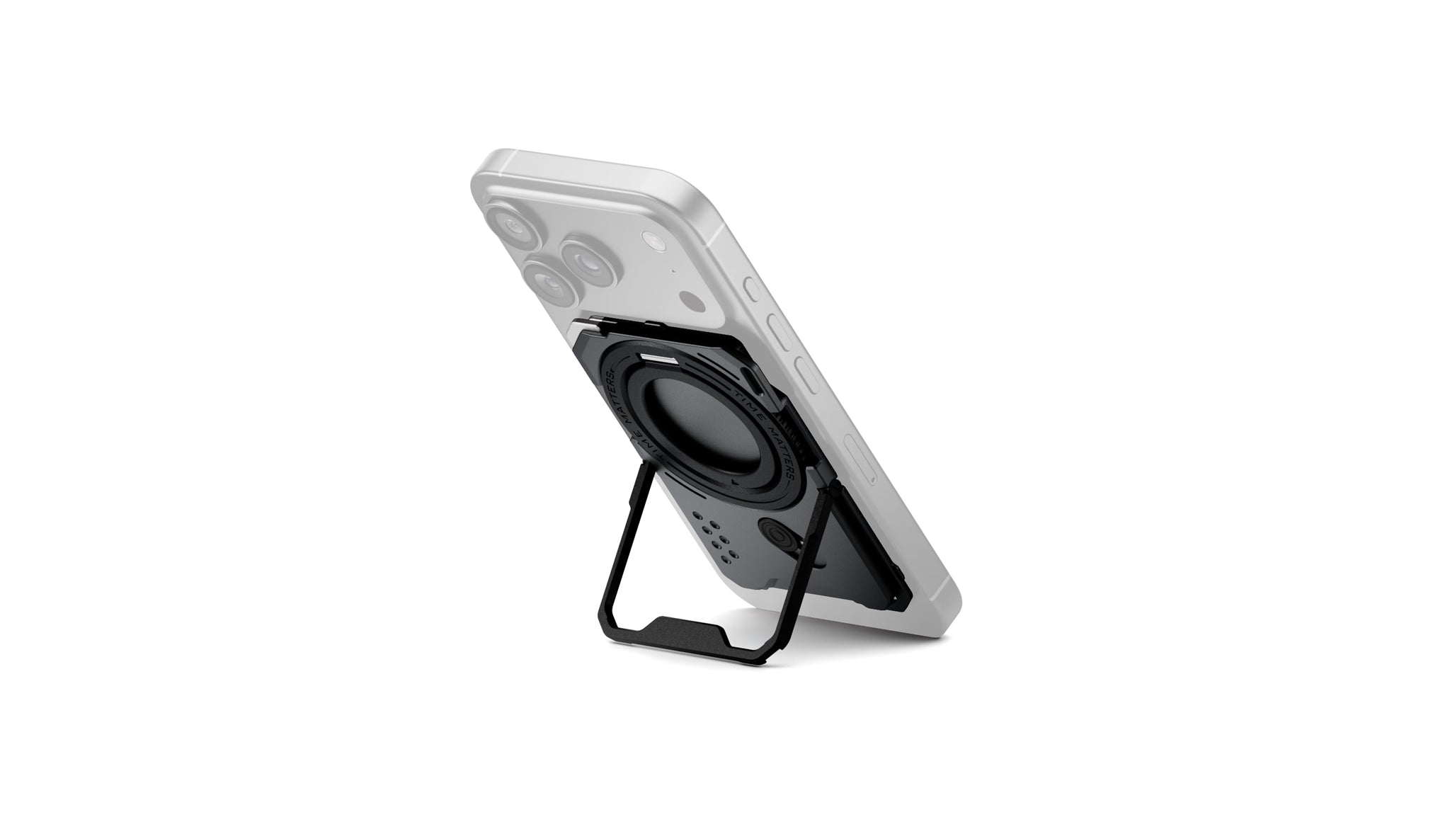 Plaque arrière magnétique multifonctionnelle Khronos pour iPhone 17 Pro/Pro Max