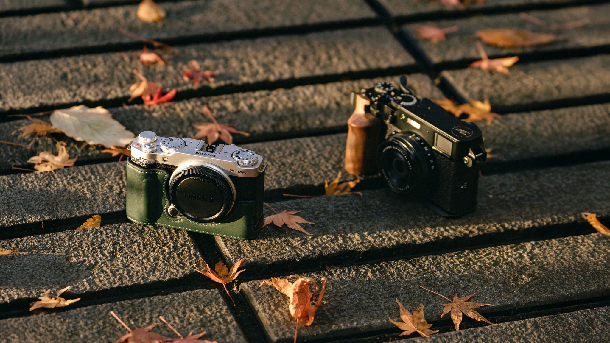 Leder Kameratasche für Fujifilm X-M5