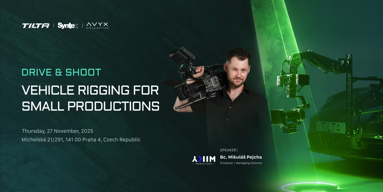 Experience Demo Day in Prague – Discover Car Rig Systems!