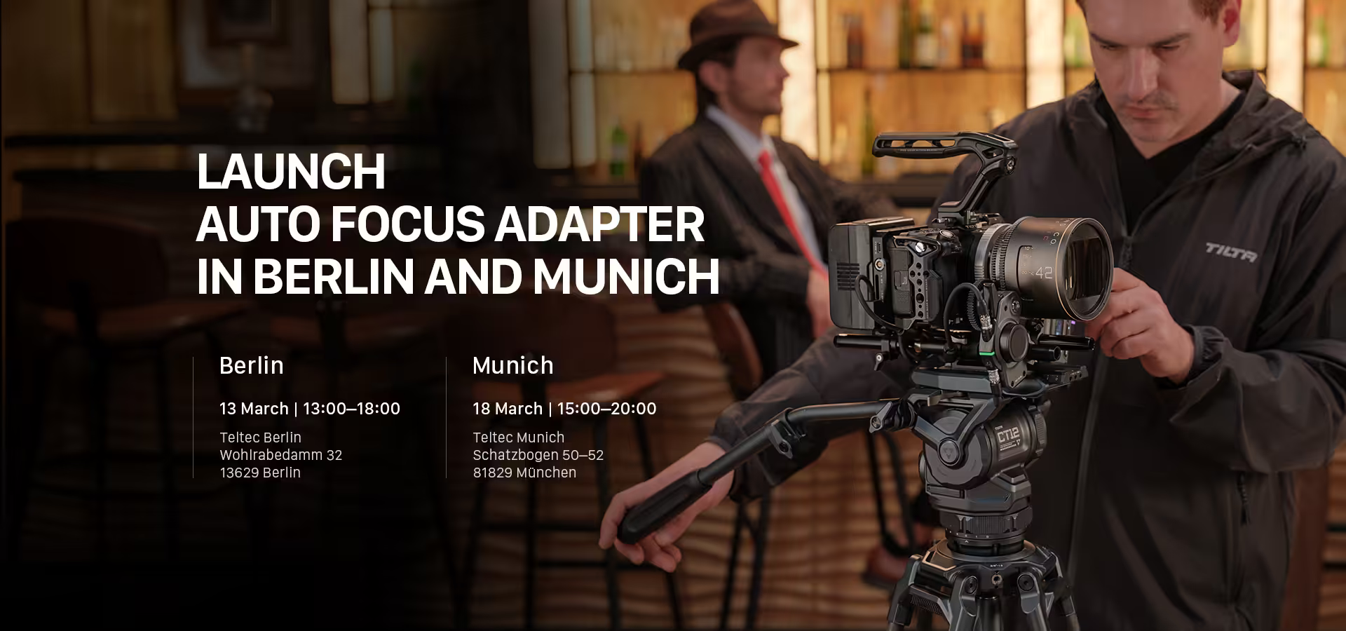 Launch Auto Focus Adapter in Berlin and Munich