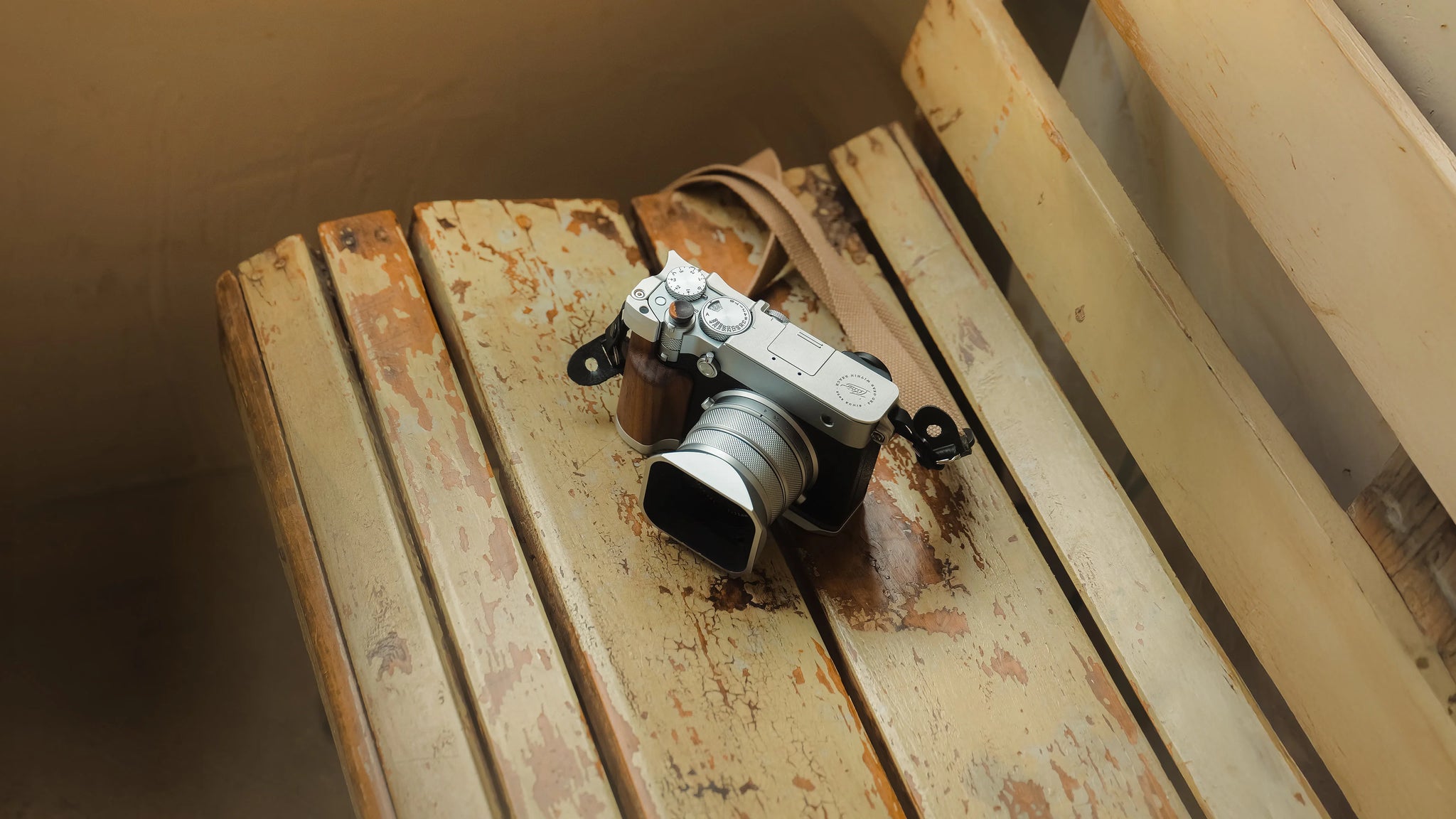 Cage pour appareil photo vintage pour kit de voyage Fujifilm GFX100RF