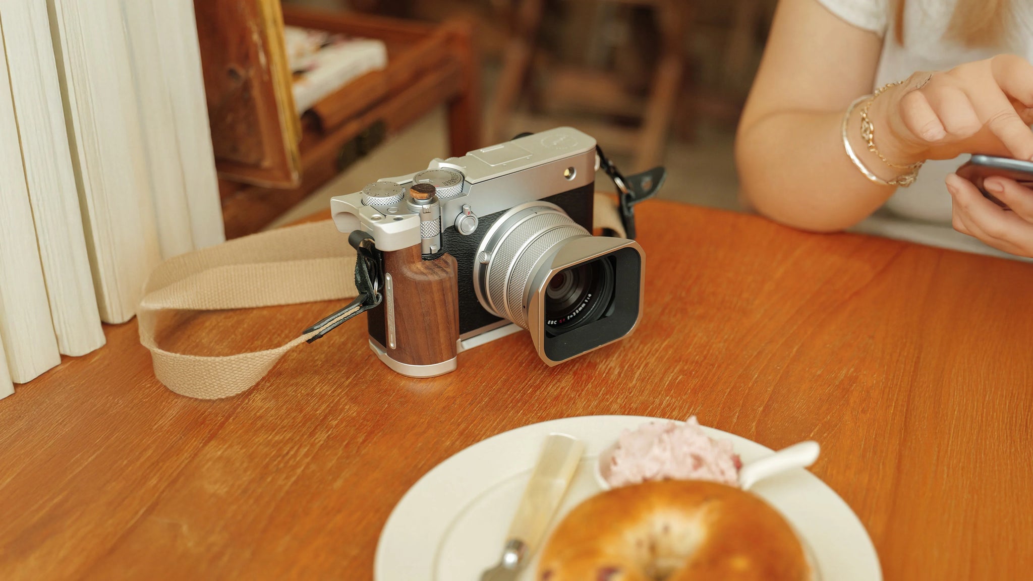 Cage pour appareil photo vintage pour kit de voyage Fujifilm GFX100RF