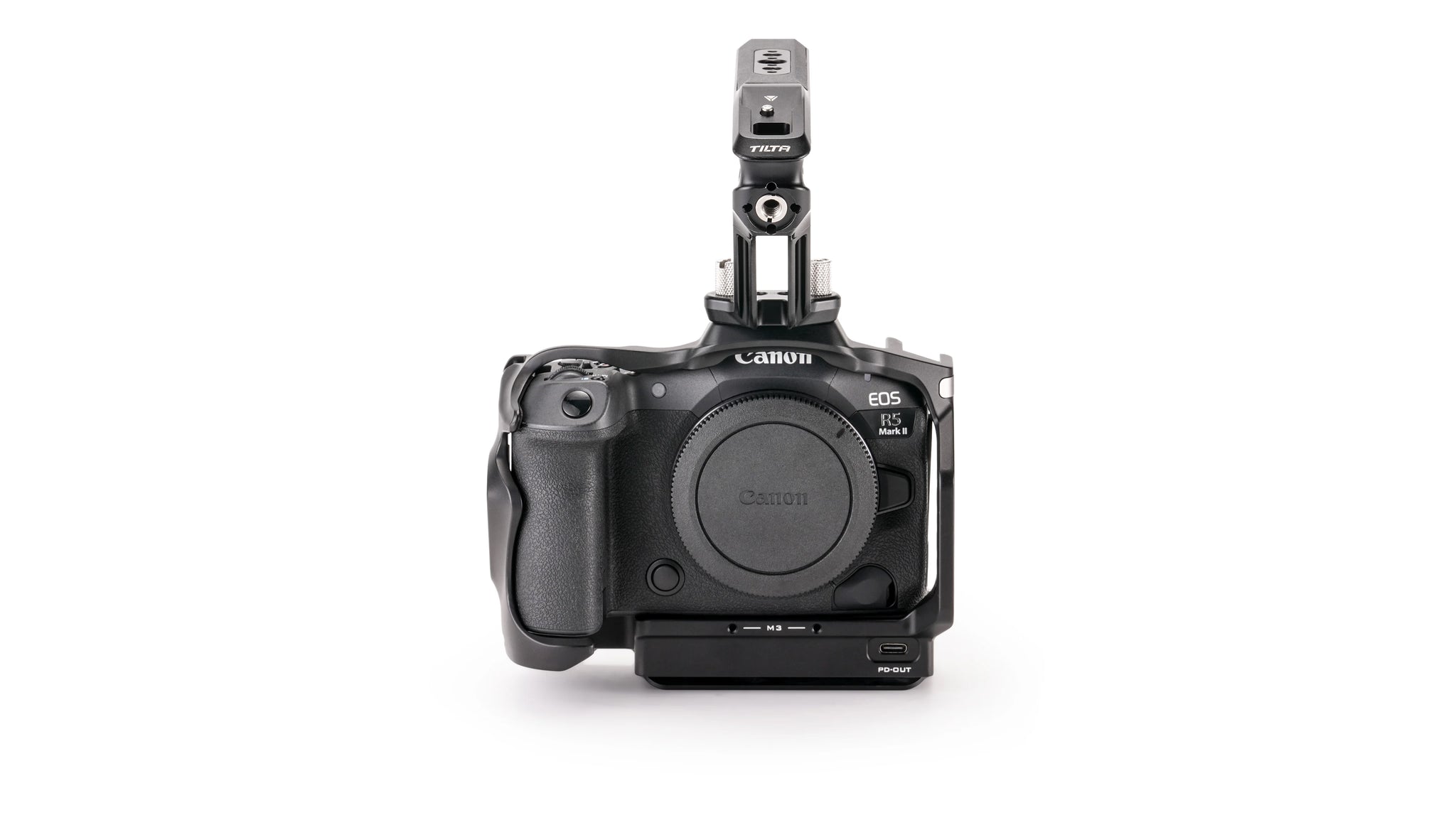 Kamerakäfig mit Kühlsystem für Canon R5 Mark II Basis-Kit – Schwarz