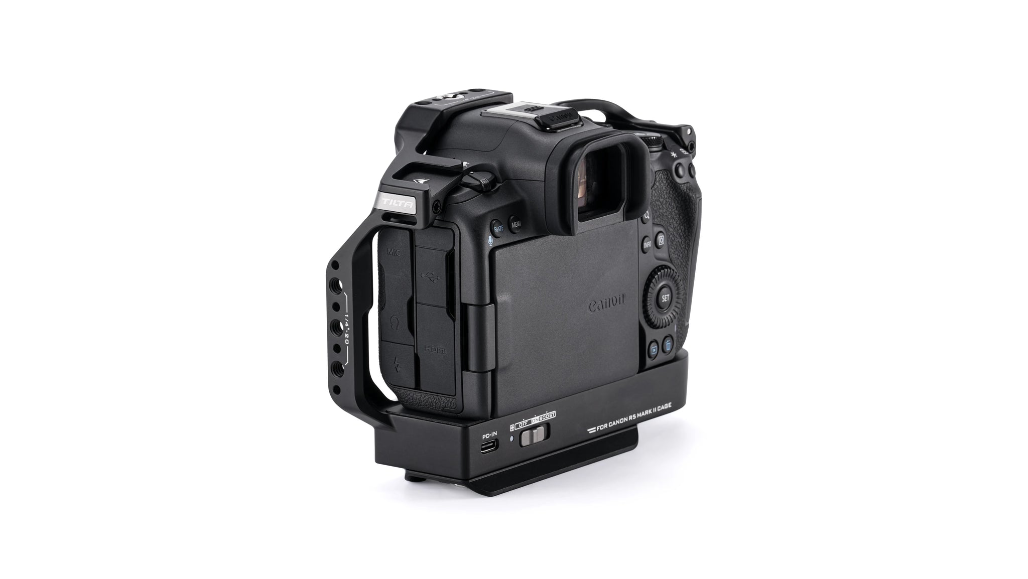 Cage complète avec système de refroidissement pour Canon R5 Mark II - Noir