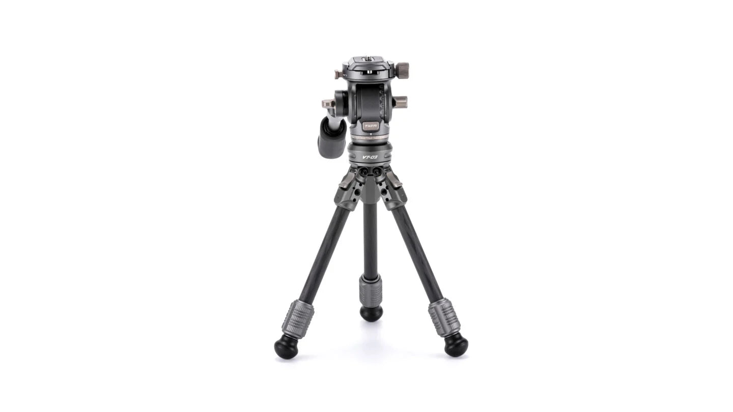 Tilta Tabletop-Videoneiger mit 1-stufigen Carbonfaser-Stativbeinen (3 kg)