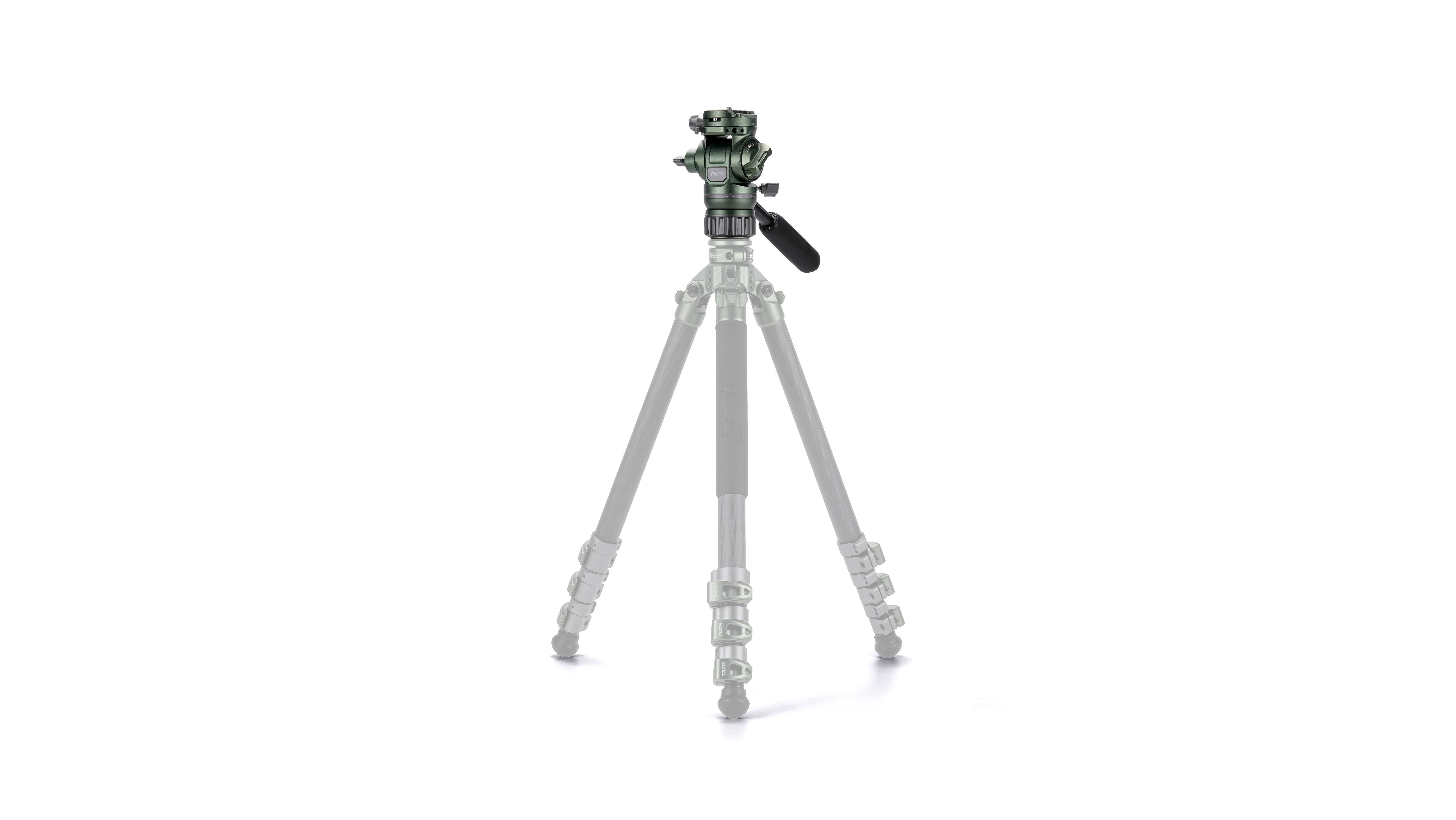 Rotule vidéo fluide de voyage Tilta avec base plate (5 kg)