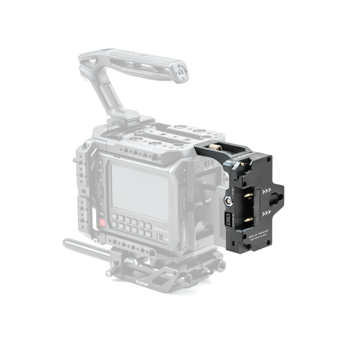 Battery Plate for Blackmagic PYXIS 6K/12K