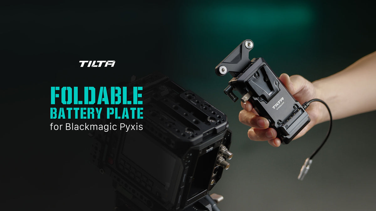 Foldable Battery Plate for Blackmagic PYXIS 6K/12K feature image