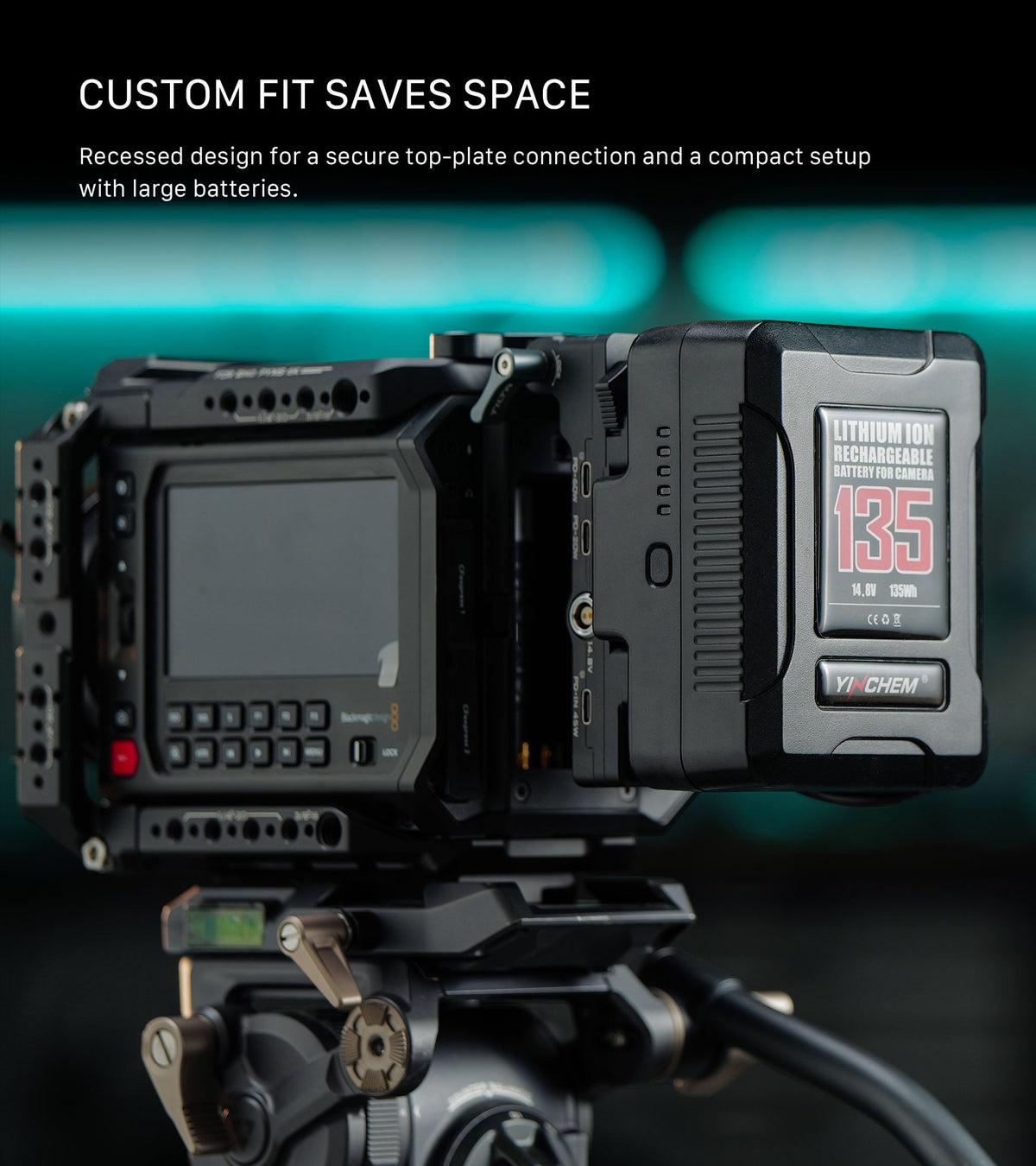 Foldable Battery Plate for Blackmagic PYXIS 6K/12K feature image