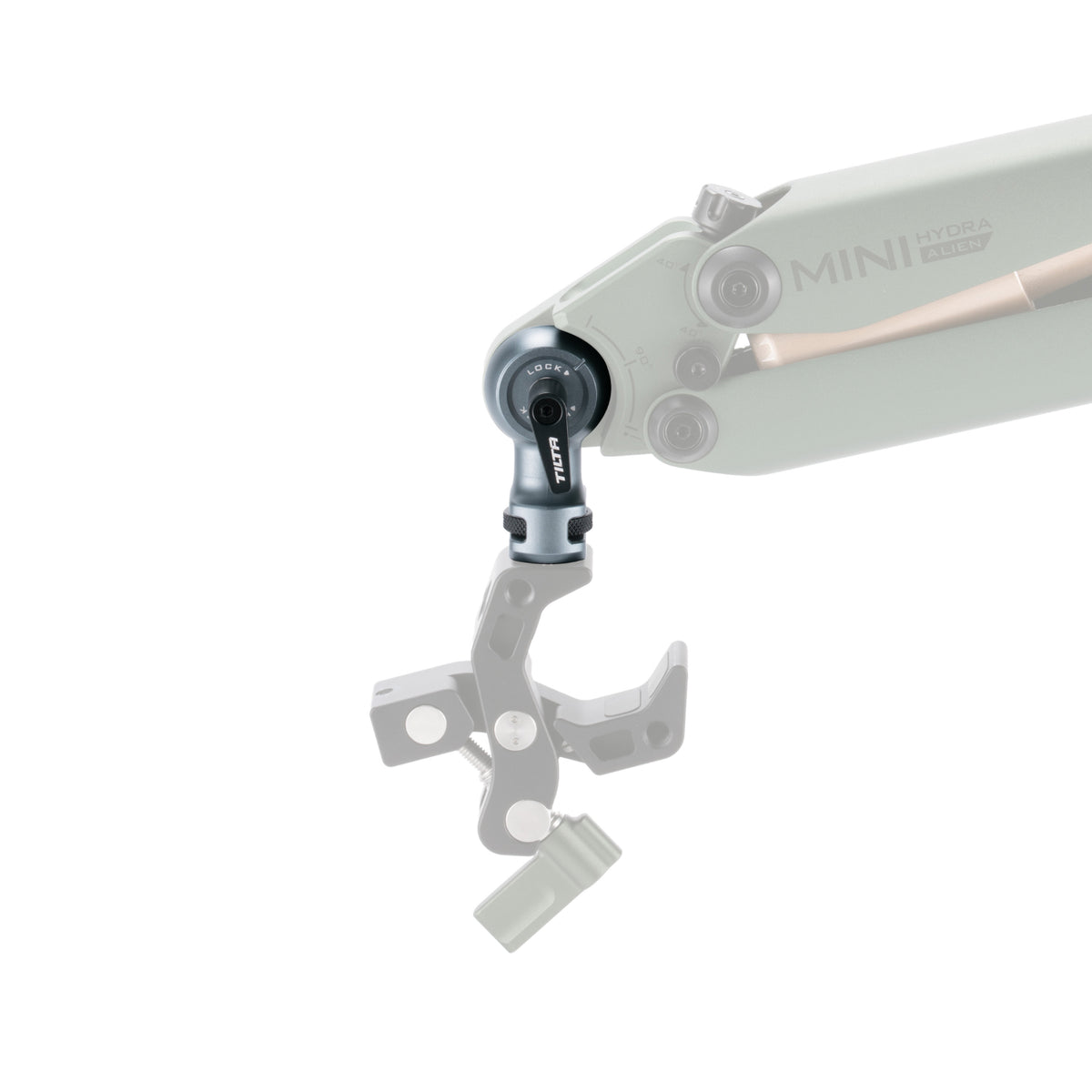 1/4″-20 Mounting Bracket for Hydra Alien Mini – Titanium Grey