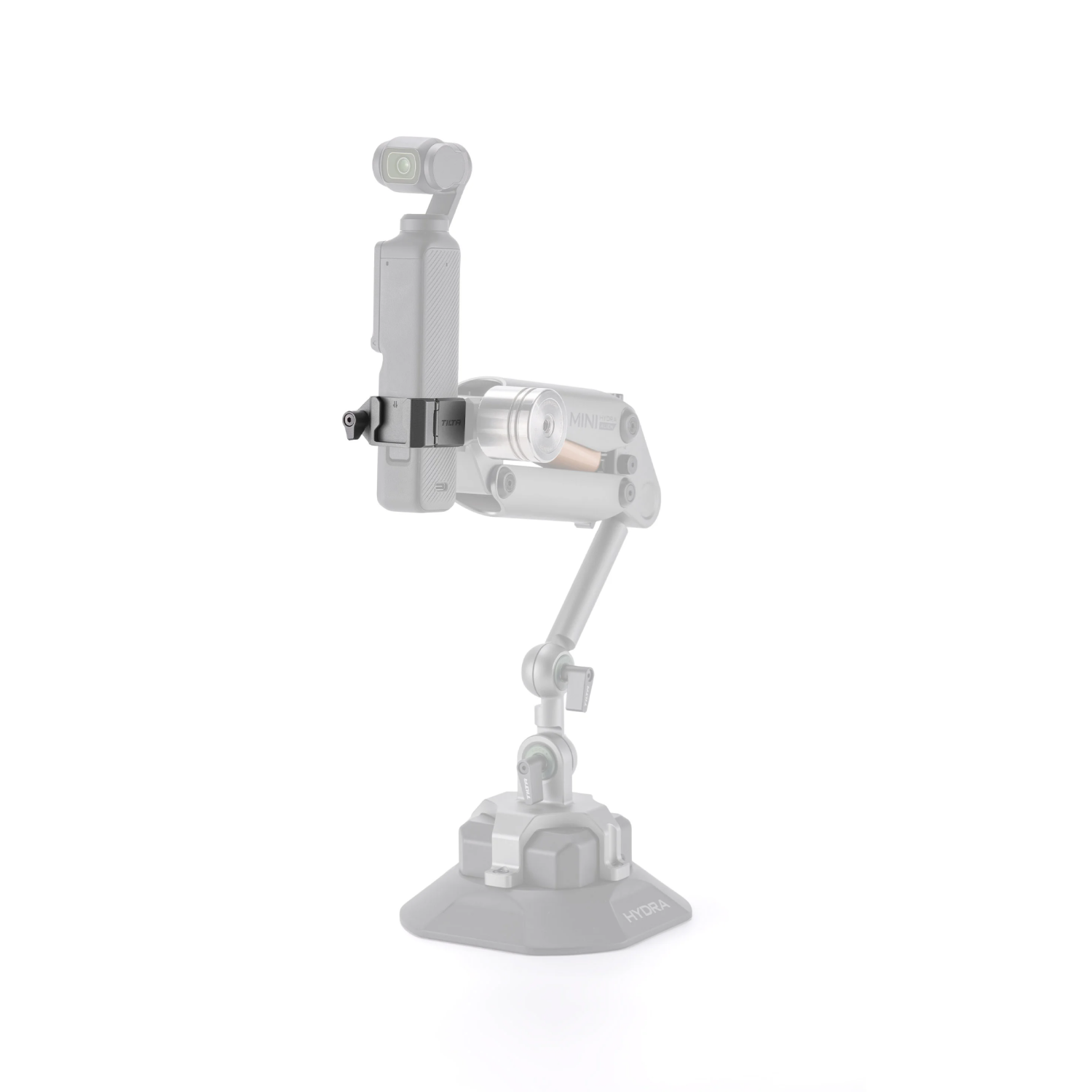 DJI Osmo Pocket 3 Mounting Clamp for Hydra Alien Mini – Titanium Grey