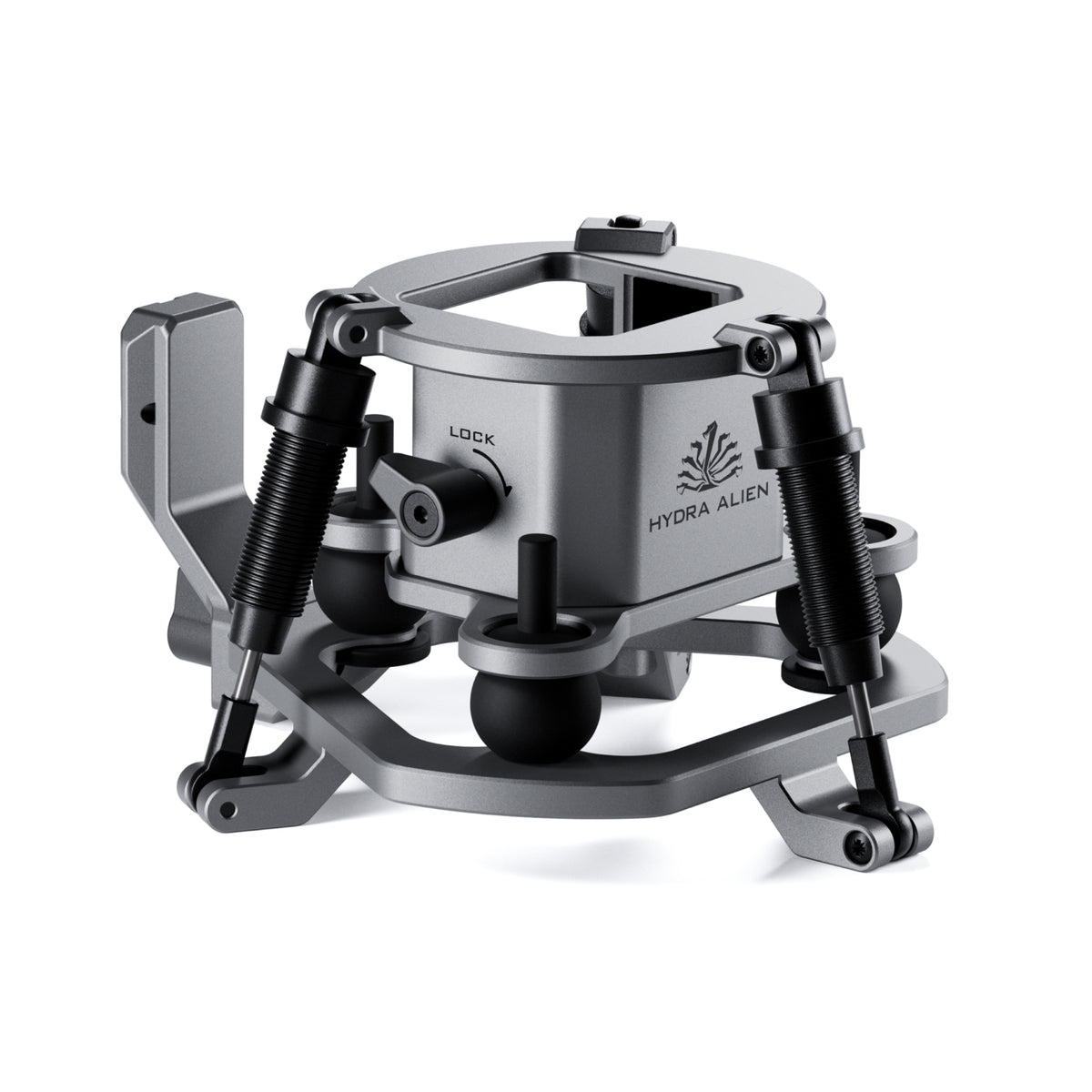 Shock Absorbing Head for Hydra Alien Mini – Titanium Grey