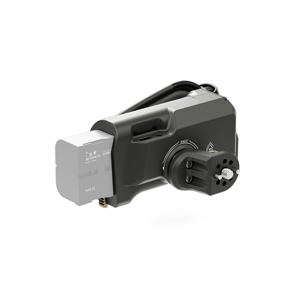 Tilta Left Side Advanced Power Handle with Run/Stop (F570 Battery)