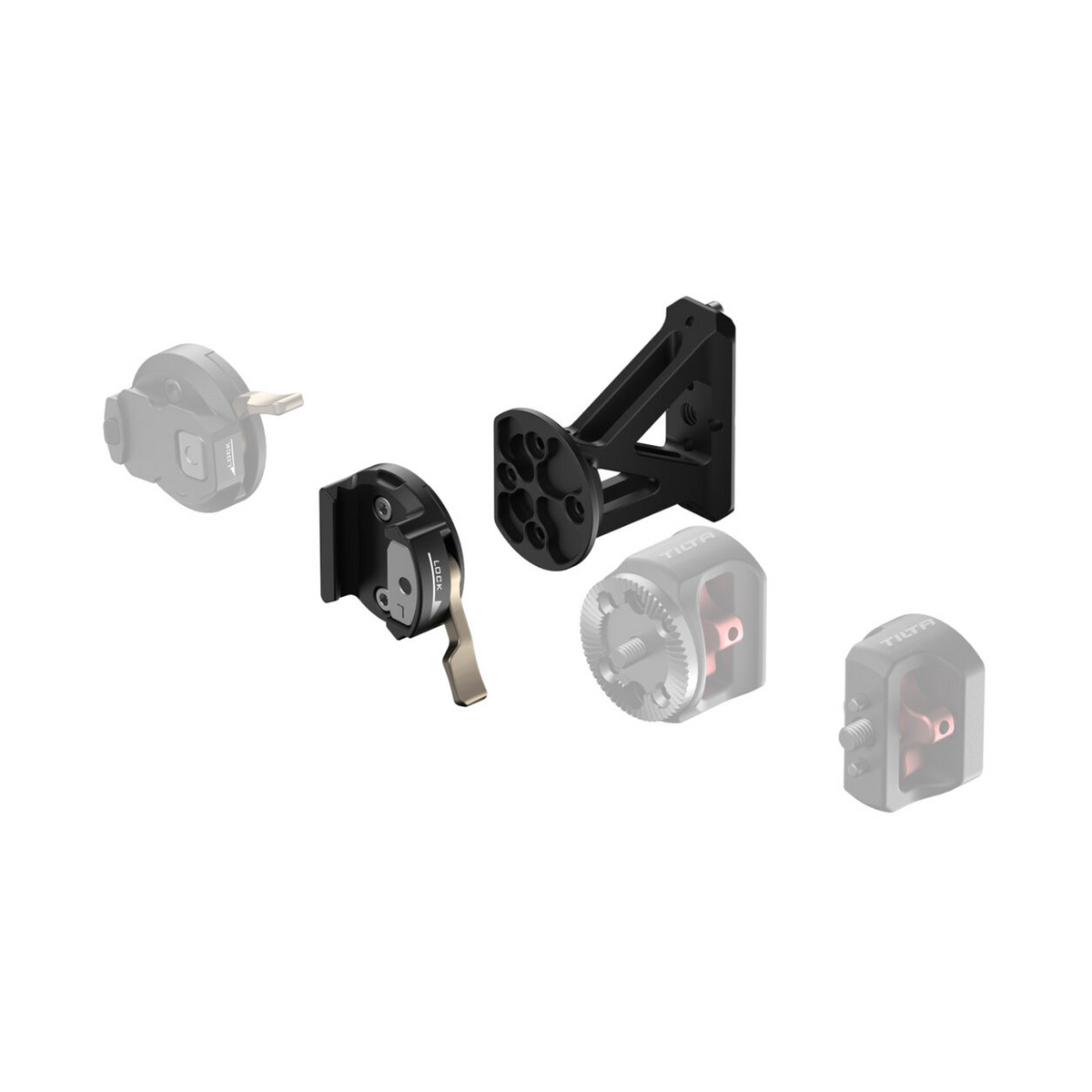 Left Side NATO Extension Attachment - Black