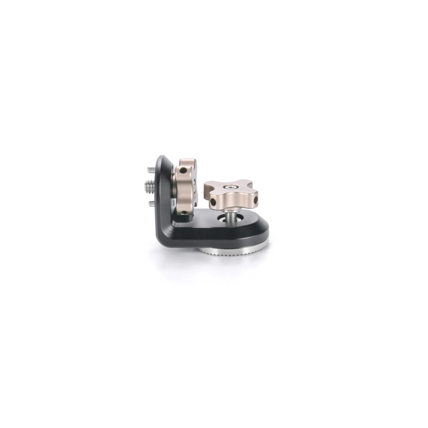 Adaptador de roseta en ángulo recto a 1/4"-20 con pasadores de localización Tilta - Negro