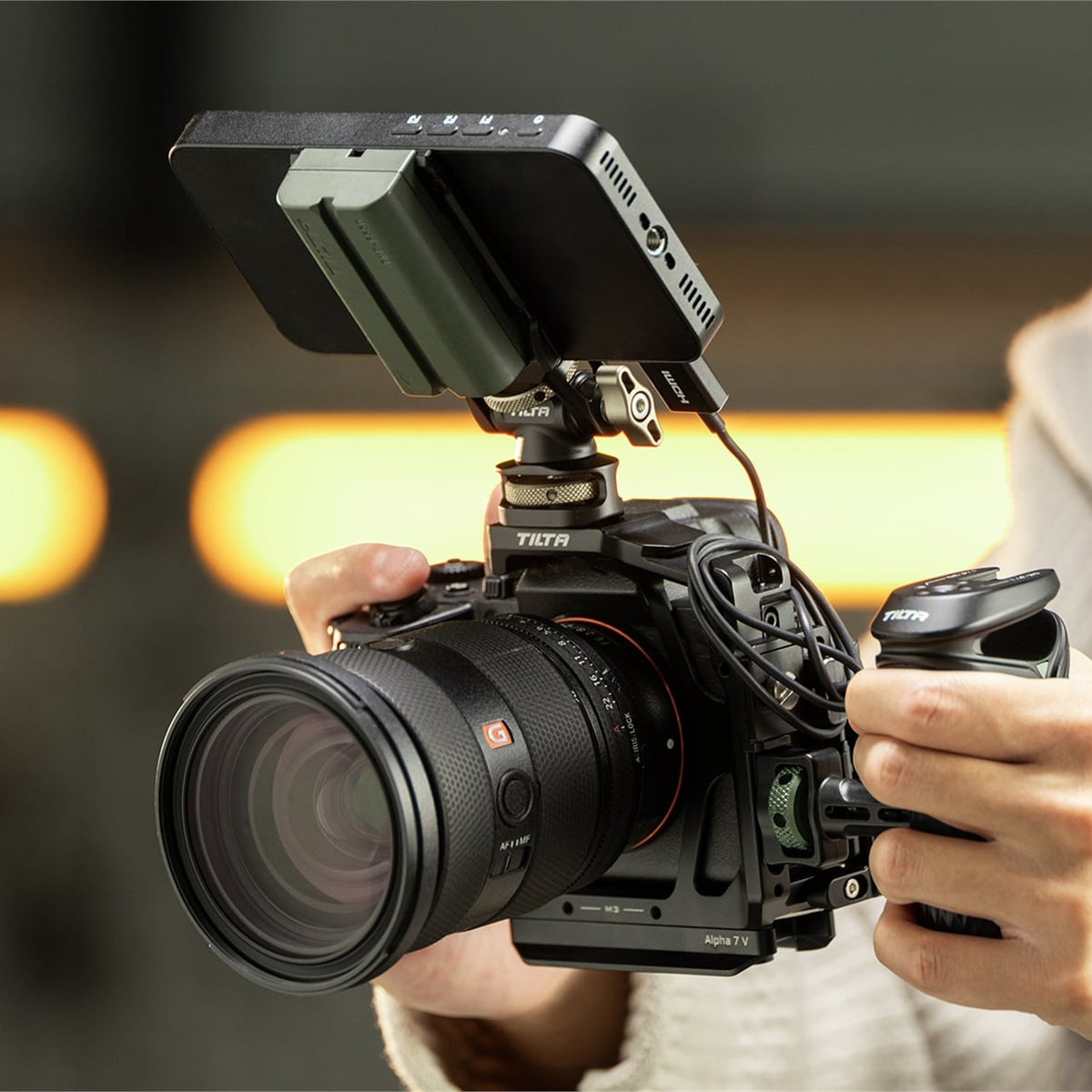 Camera Cage for Sony Alpha 7 V Pro Kit – Black
