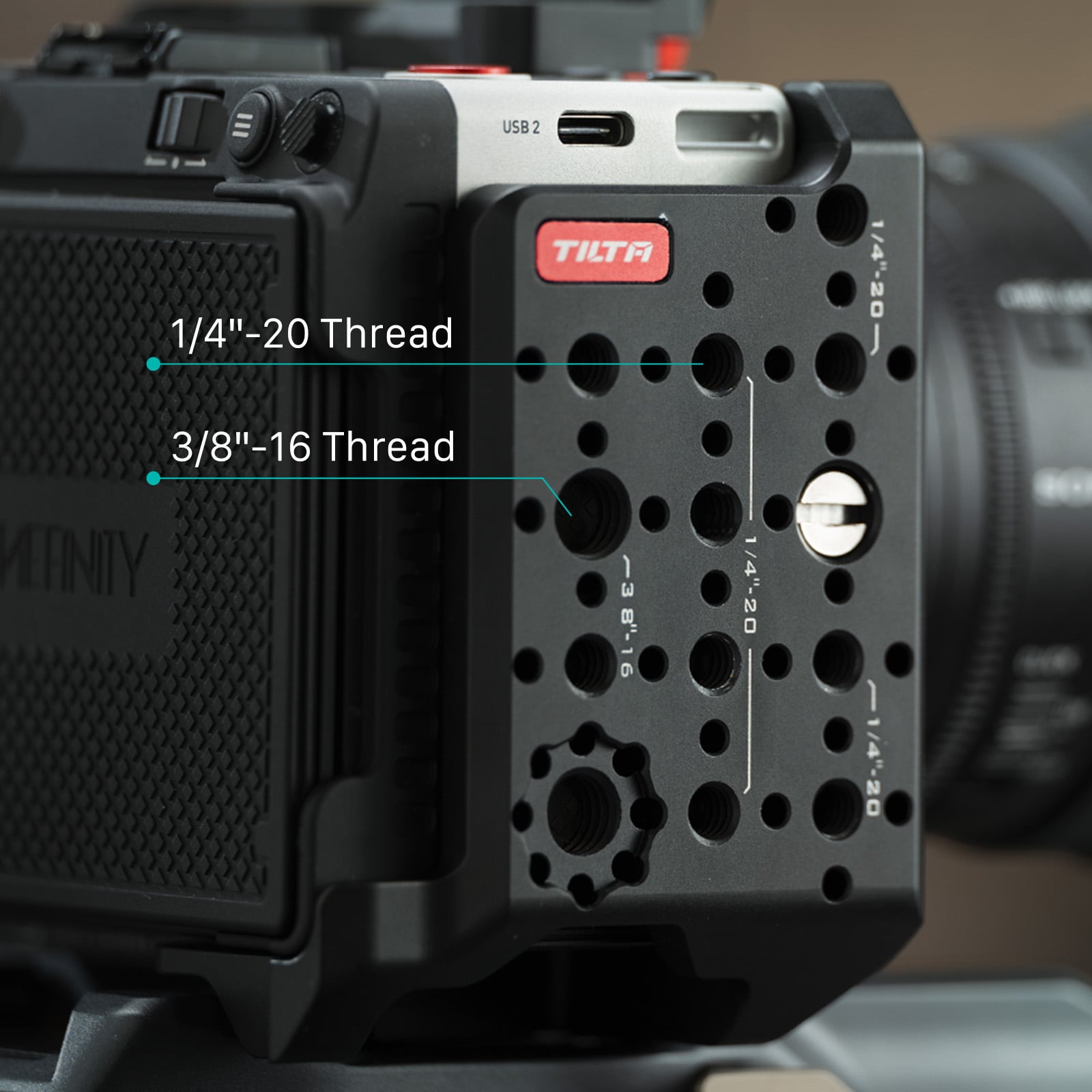 Full Camera Cage for Kinefinity Vista - Black feature
