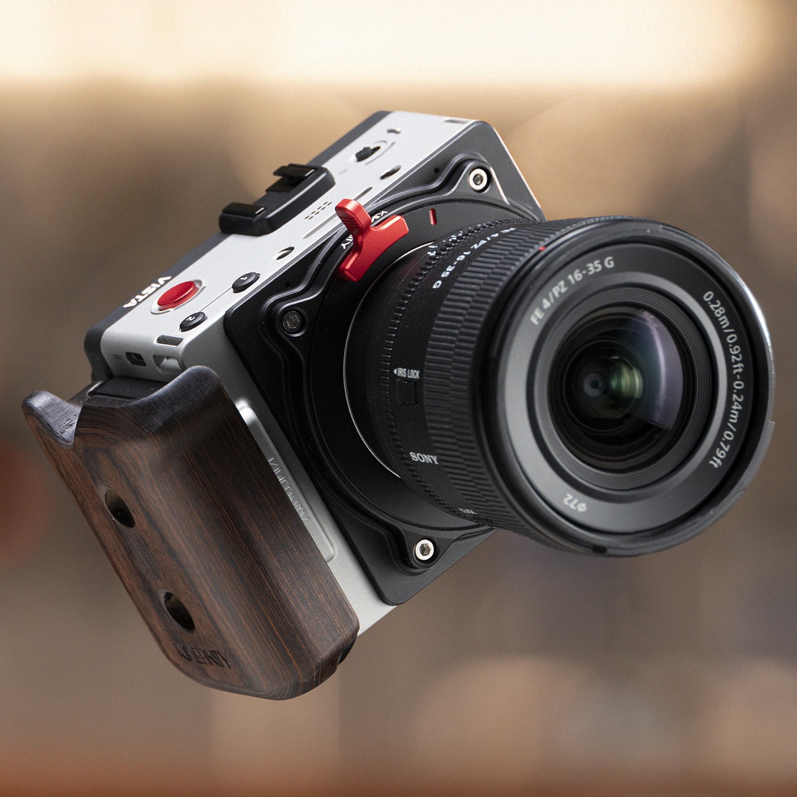 Tilta Wooden Handle Side Plate Kit for Kinefinity Vista – Black feature image