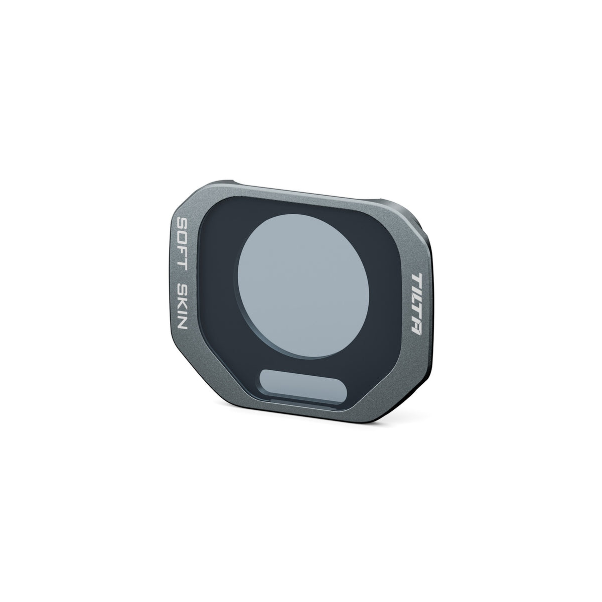 Tilta Soft Skin filter for Insta360 Luna Pro camera in a gray metallic housing with Soft Skin and Tilta branding printed on the frame