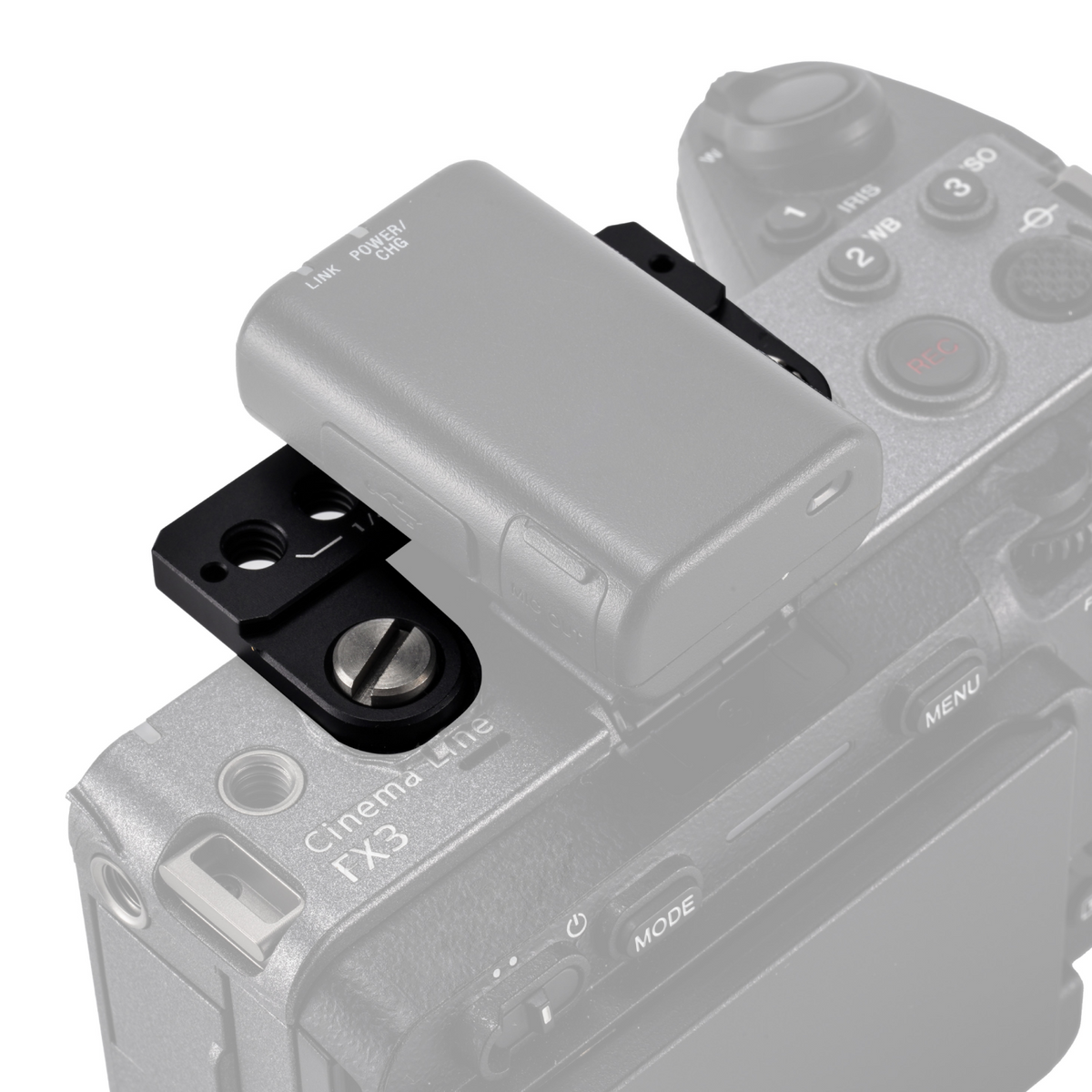 Hot Shoe Top Plate for Sony FX3/FX30 V2 – Black