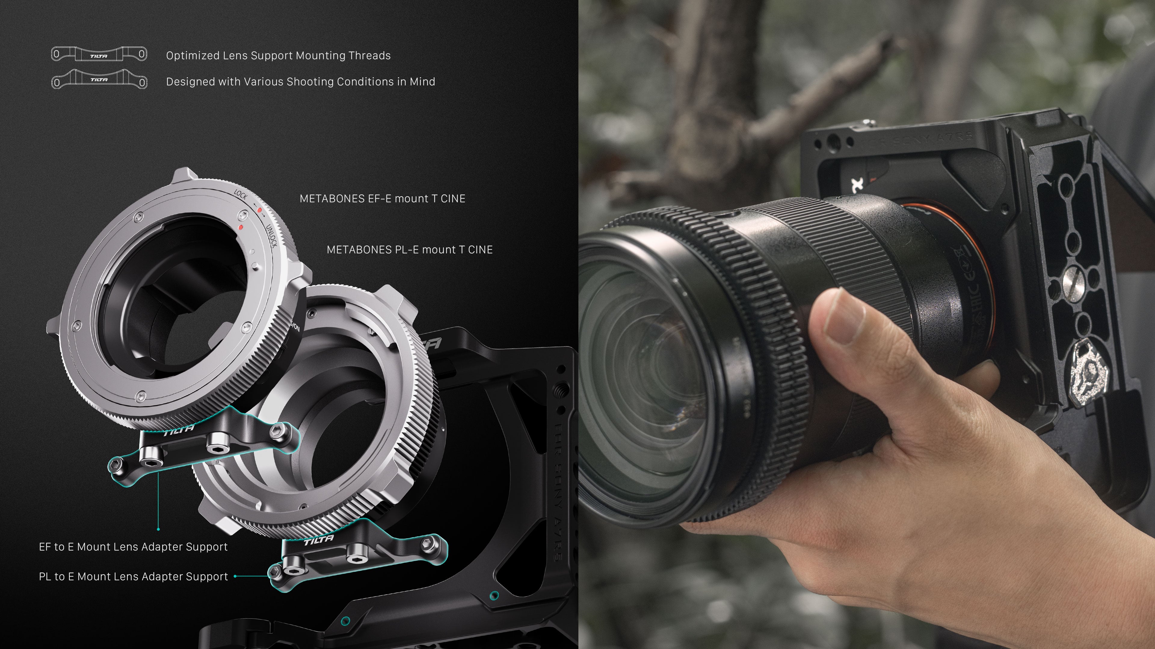 Tilta Sony a7R V Half Cage Pro Kit