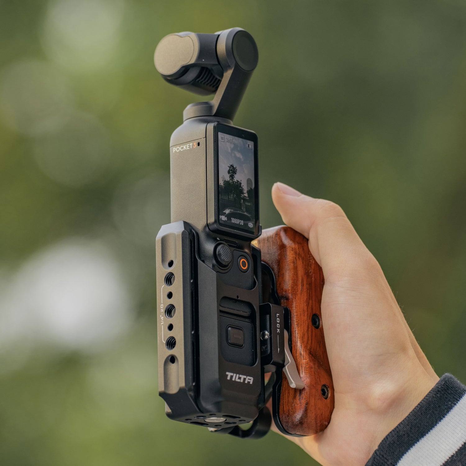 Accessory Mounting Expander for DJI Osmo Pocket 3 - Black