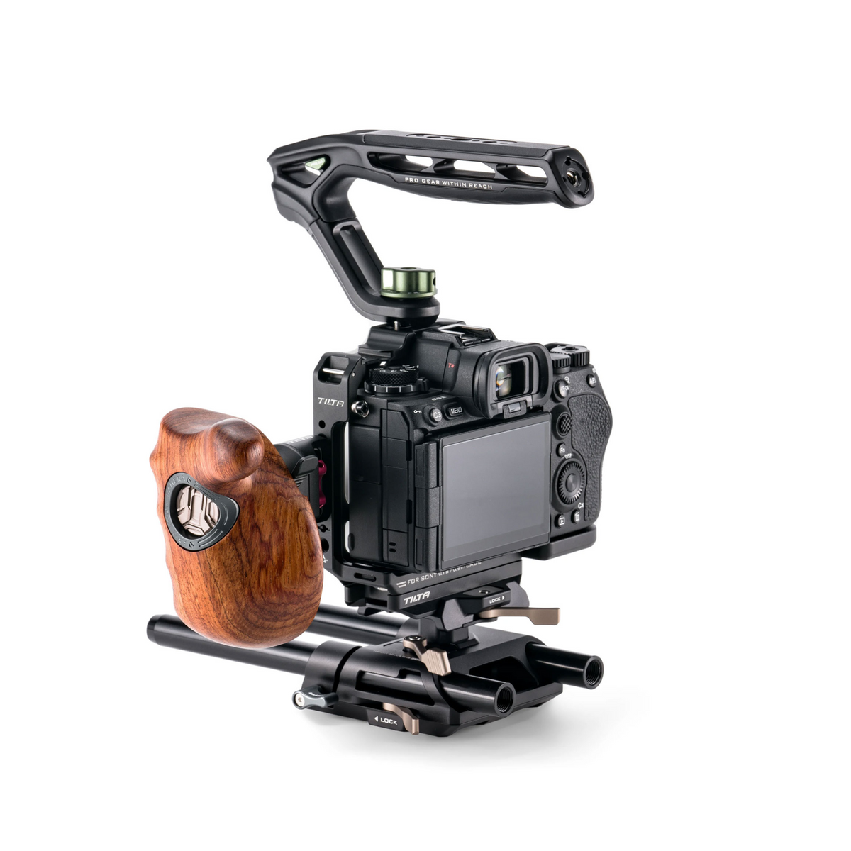 Kamerakäfig für Sony a1 II/a9 III Pro Kit – Schwarz