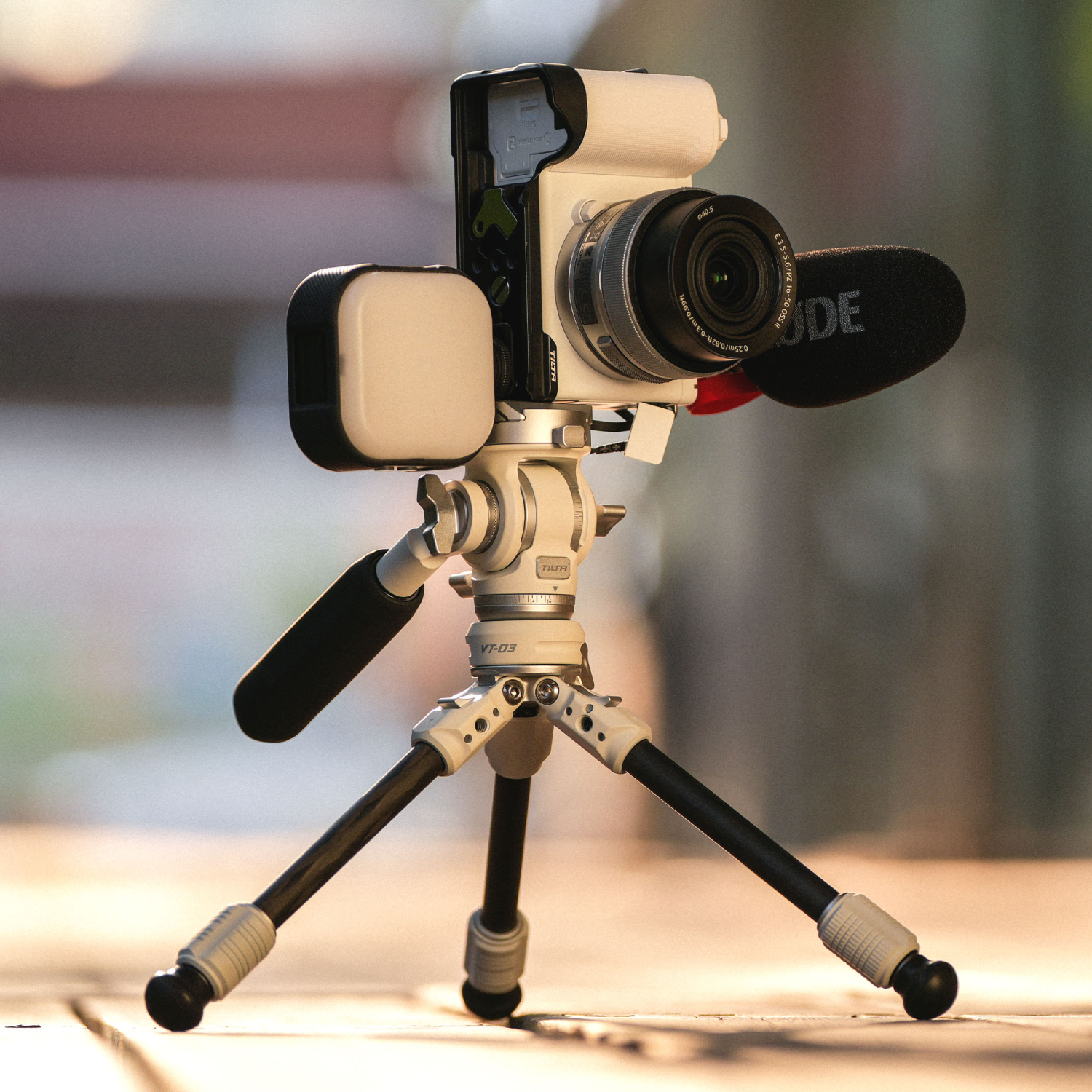 Jaula completa para cámara para Sony ZV-E10 II – Negro