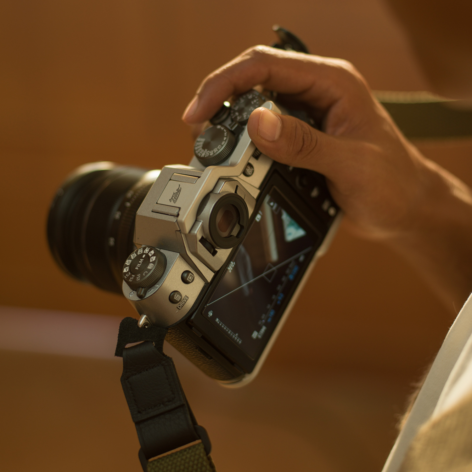 Vintage-Kameragehäuse für Fujifilm X-T50 Basis-Kit