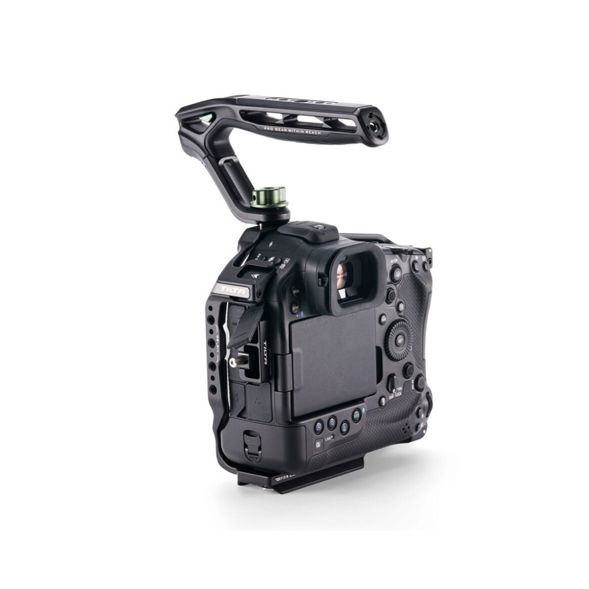 Jaula para cámara para kit base Canon R1 – Negro