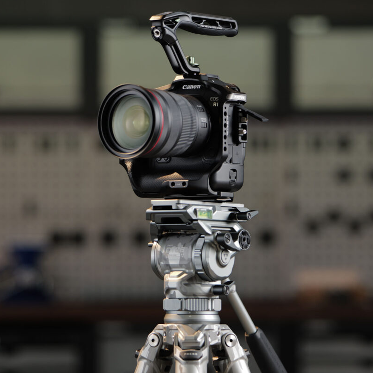 Pleine cage pour appareil photo Canon R1 – Noir