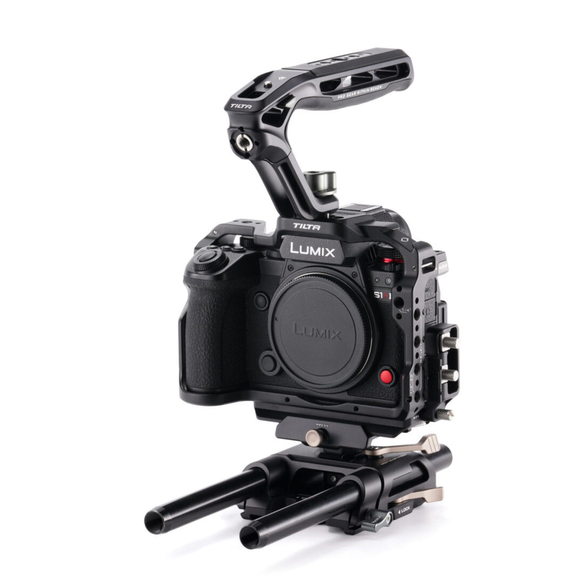 Camera Cage for Panasonic S1R II Base Kit – Black