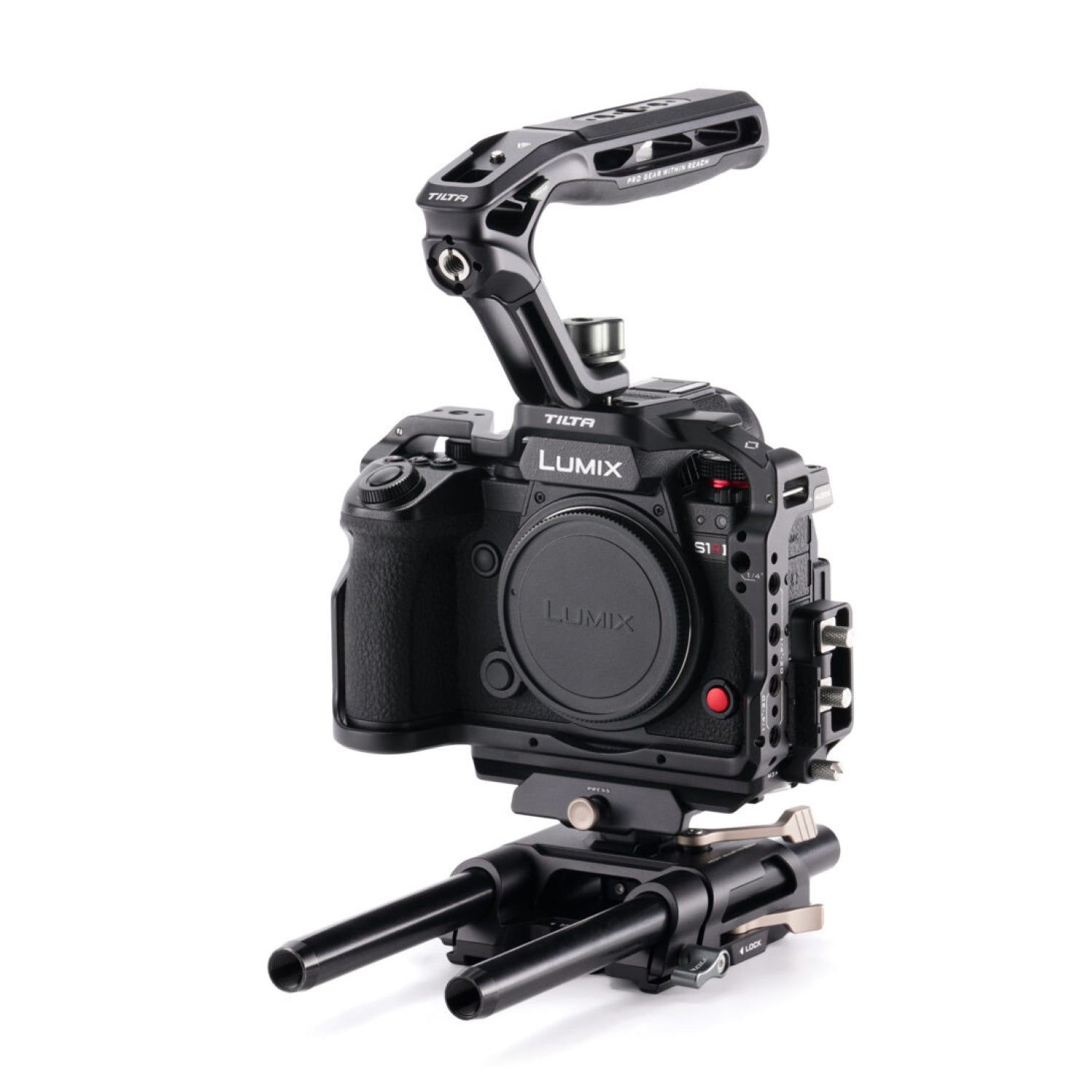 Camera Cage for Panasonic S1R II Base Kit – Black
