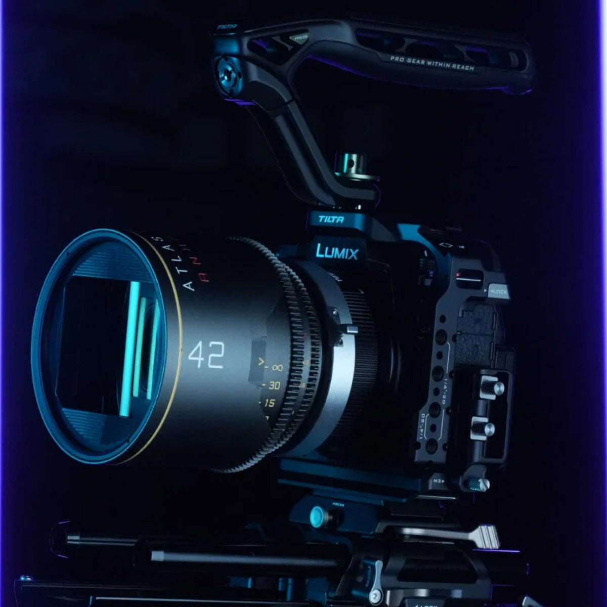 Jaula para cámara para Panasonic S1R II Base Kit – Negro