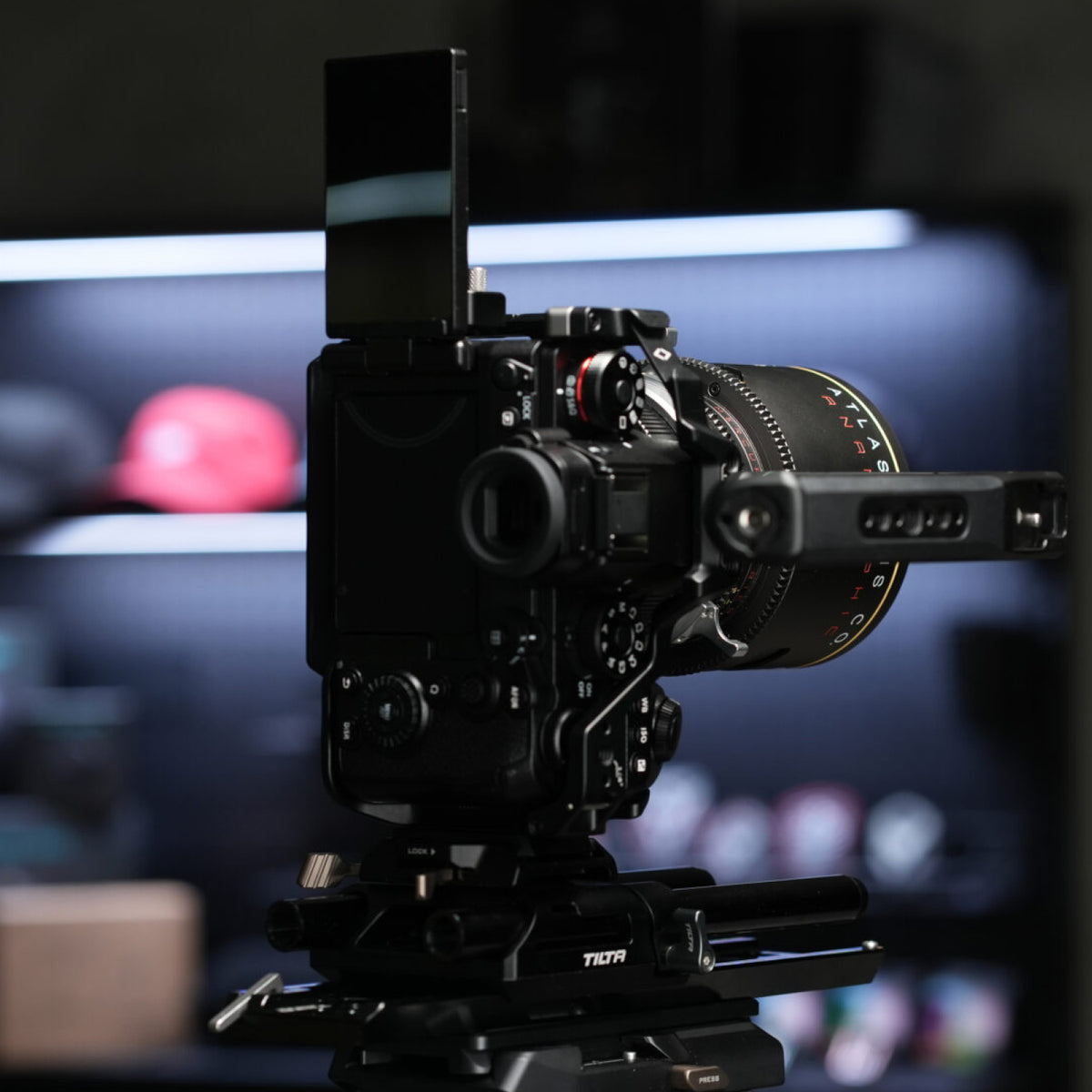 Jaula para cámara para Panasonic S1R II Base Kit – Negro
