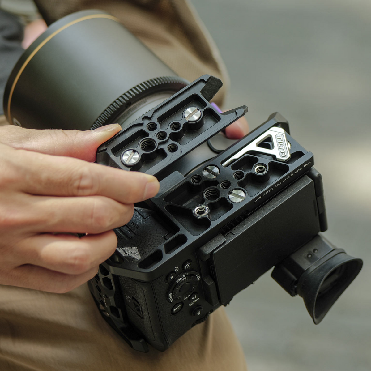 Vollständiger Kamera-Cage für Sony FX2
