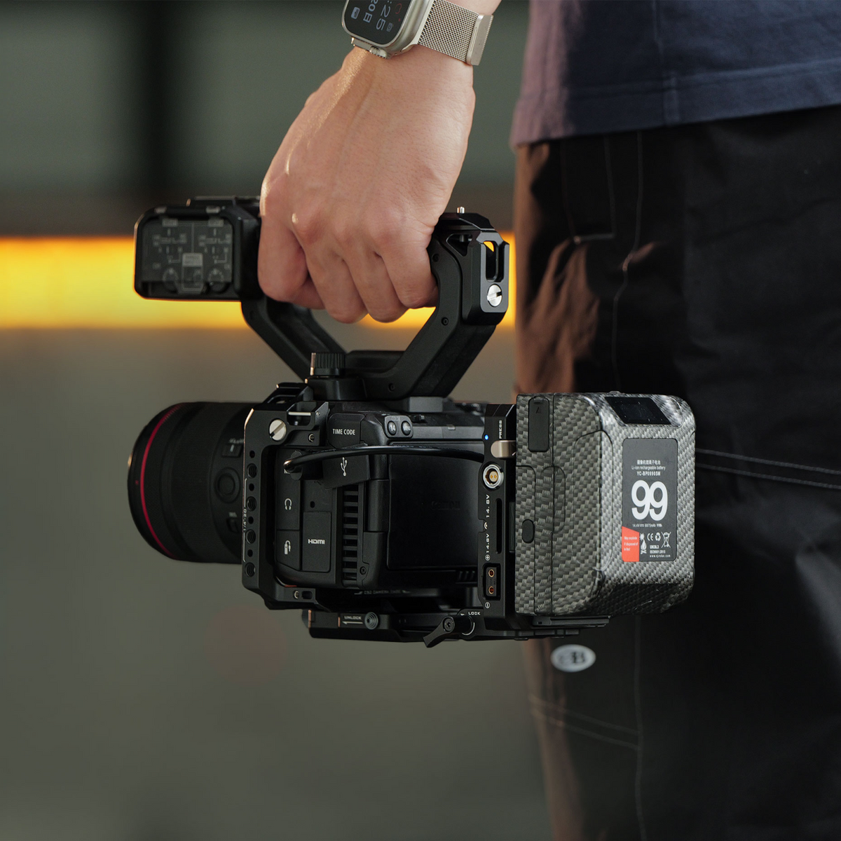 Camera Cage for Canon C50 Pro Kit – Black
